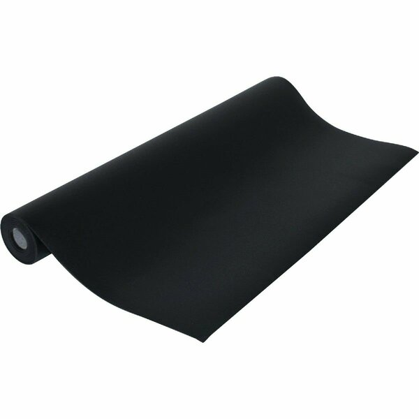 Con-Tact Brand 18 In. x 4 Ft. Black Grip Premium Non-Adhesive Shelf Liner 04F-C6U51-01